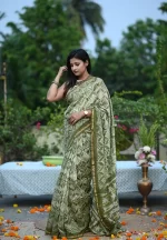 Vanya / A Chanderi Silk Shibori Saree