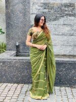 Royal Cube Designer Saree with Blouse (ANC00109) - Image 2