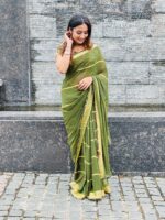 Royal Cube Designer Saree with Blouse (ANC00109) - Image 6
