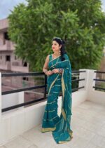 Royal Cube Designer Saree with Blouse (ANC00112) - Image 2